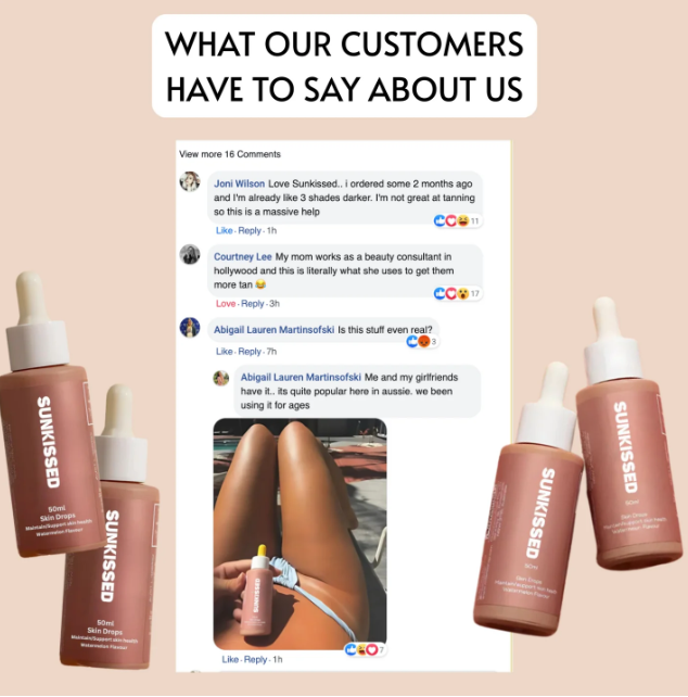 SunKissed Sunless Tanning Drops